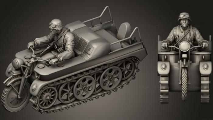 Weapon (kettenkrad Sd Kfz 2, WPN_0114) 3D models for cnc